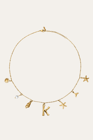 Ariel Letter Necklace