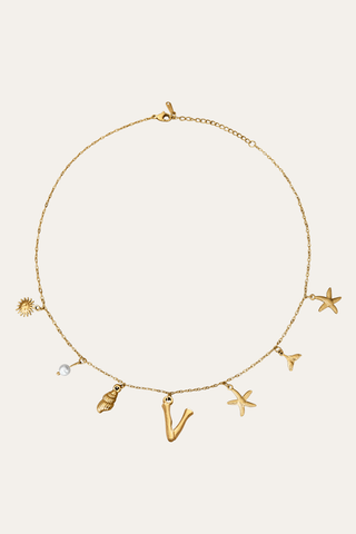Ariel Letter Necklace
