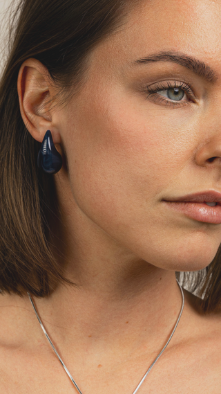 Midnight Drop Earring