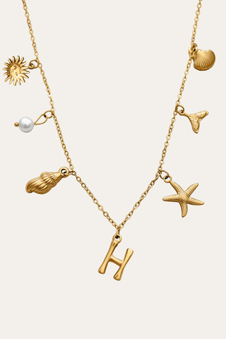 Ariel Letter Necklace