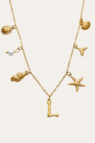 Ariel Letter Necklace