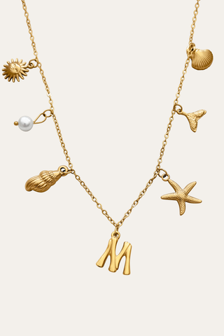 Ariel Letter Necklace