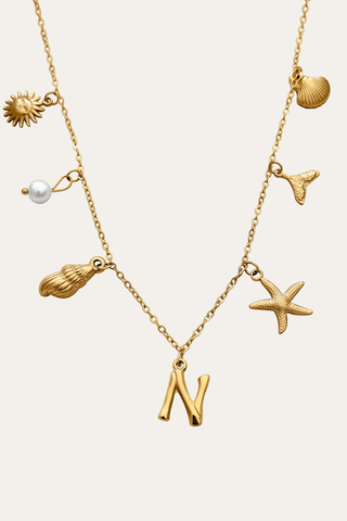 Ariel Letter Necklace