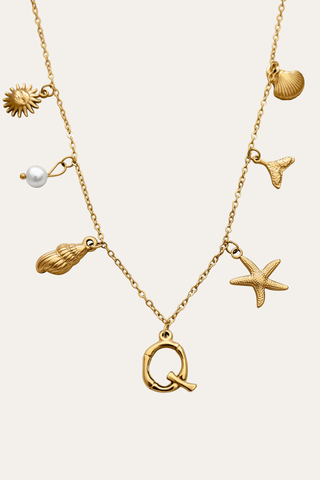 Ariel Letter Necklace