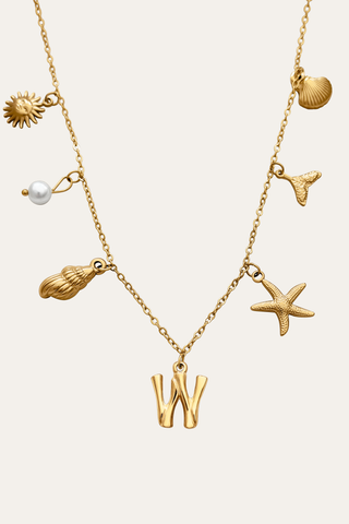 Ariel Letter Necklace
