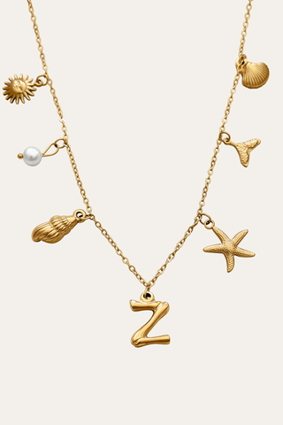 Ariel Letter Necklace