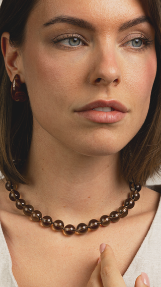 Cacao Beads Necklace