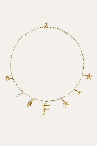 Ariel Letter Necklace