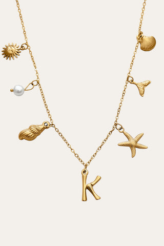 Ariel Letter Necklace