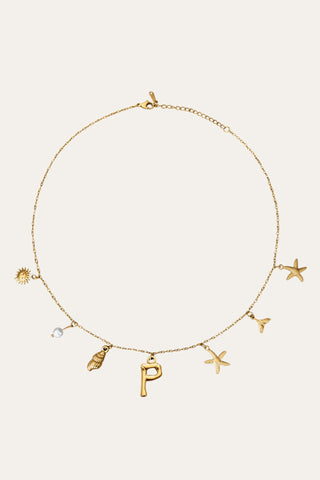 Ariel Letter Necklace