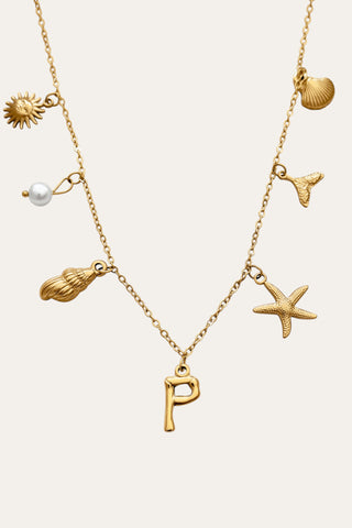 Ariel Letter Necklace