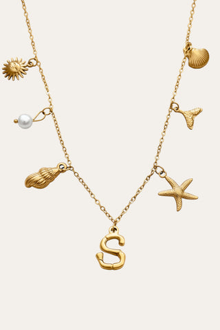 Ariel Letter Necklace
