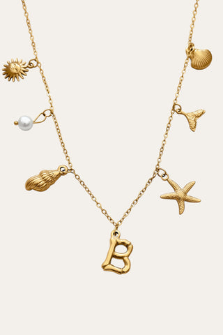 Ariel Letter Necklace