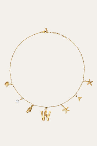 Ariel Letter Necklace