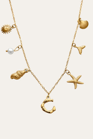 Ariel Letter Necklace