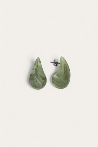 Matcha Drop Earring