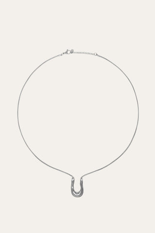 Uno Necklace Silver