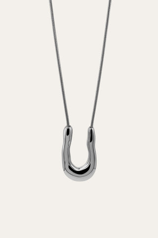 Uno Necklace Silver